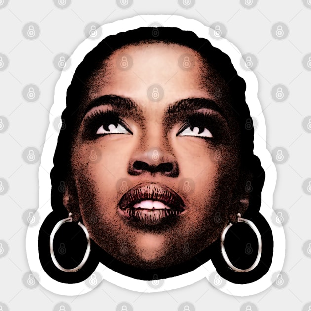 RETRO LAURYN HILL Sticker by AgakLaEN